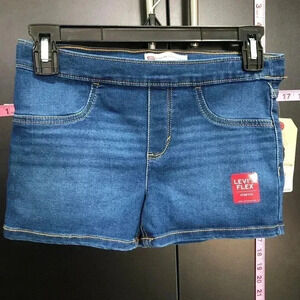 Levis Flex Stretch Pull-on shorty shorts,elastic adjustable waistband,pockets